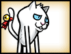 Gross White Cat icon