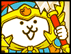 Warrior King Cat icon